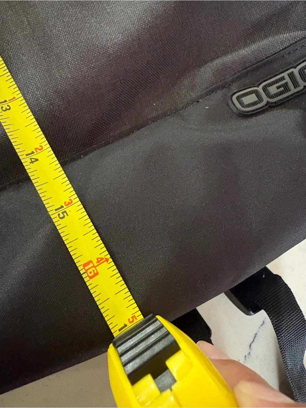 Ogio Laptop Backpack, Blk/Drk Gry, 4Zipper Pockets, Padded Shoulder Straps New